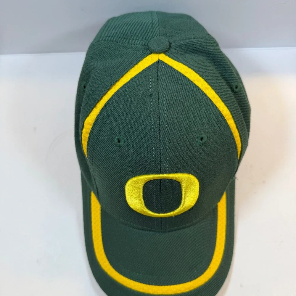 Nike Hat Mens OSFA Green Oregon Ducks Team NCAA Adjustable Baseball Cap